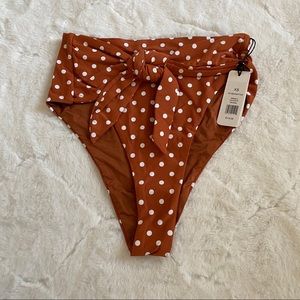 Onia WeWoreWhat Como Rivera Dot Bikini Bottom